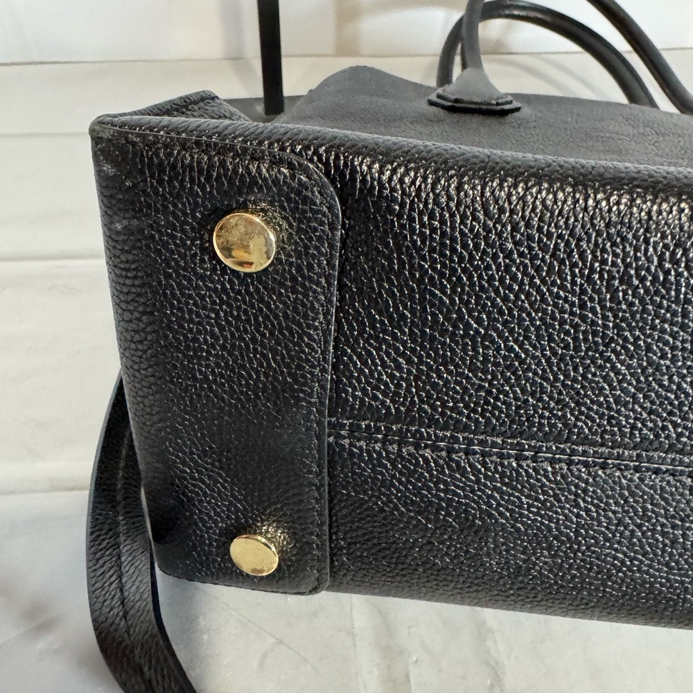 Michael Kors Black Mercer Leather Large Convertible Tote with strap NWT - Picture 13 of 16